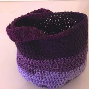 Customyarnin handbasket/purse